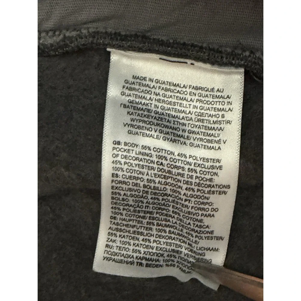 The North Face Men's Heavyweight Box Fleece Sweatpants Size Large Heather Gray